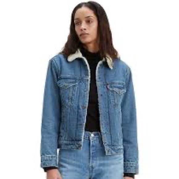 Levi’s Sherpa-lined jacket - Picture 1 of 6